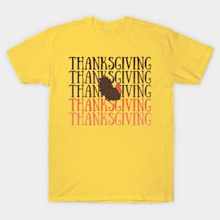 Thanksgiving with Turkey T-Shirt